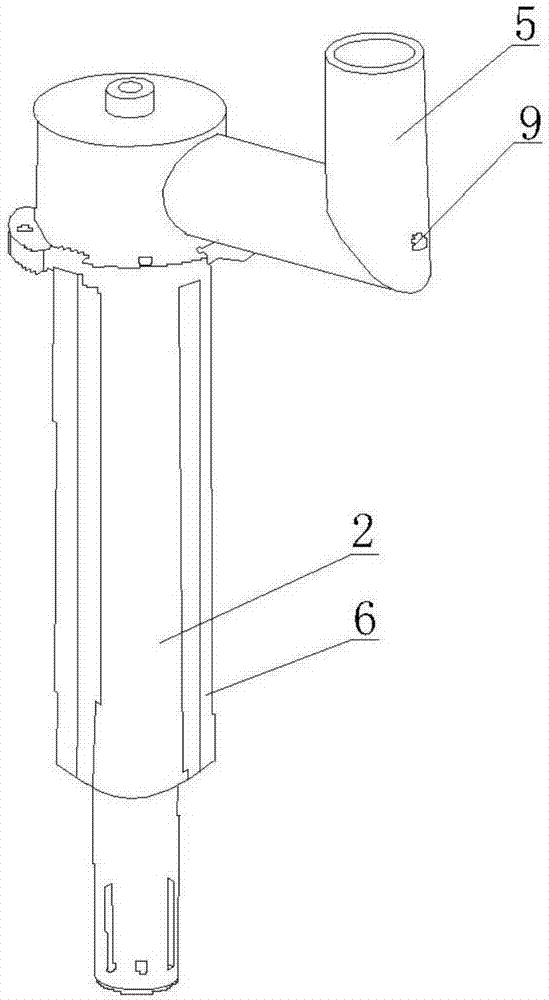 Full-automatic tying and ring-sleeving device and operation method for same