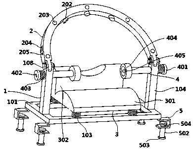 Auxiliary instrument for brain surgery of neurosurgery department