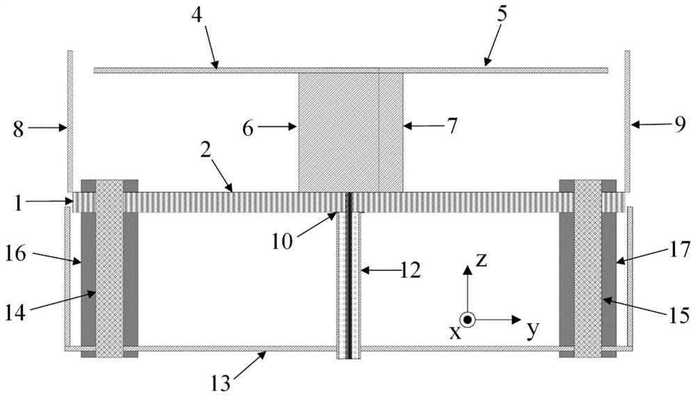 A Dual Frequency Line-Circular Polarization Directional Antenna