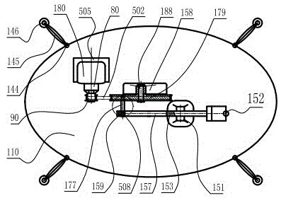 Auxiliary offshore oil-well power device with chromium alloy clamp pistons