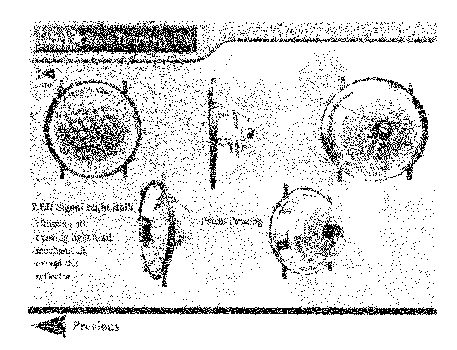 Light emitting diode traffic control device