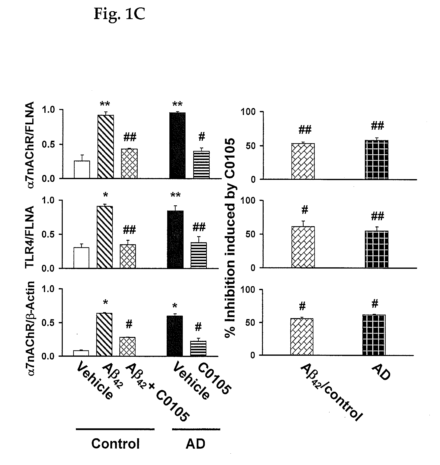 Alzheimer's disease assay in a living patient