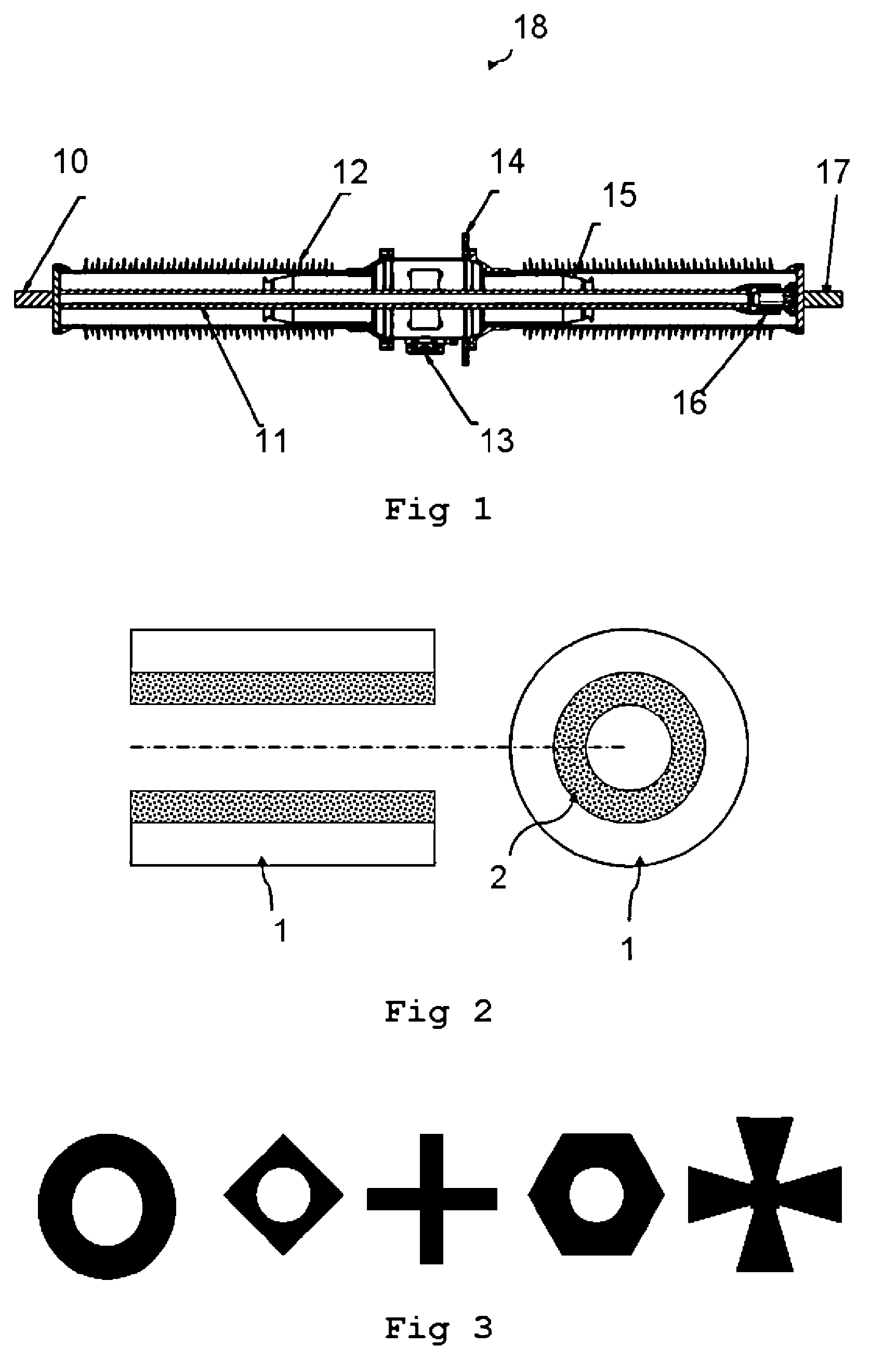 High Voltage Bushing With Reinforced Conductor