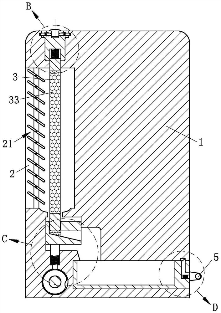 Intelligent exhaust device with dust removal assembly