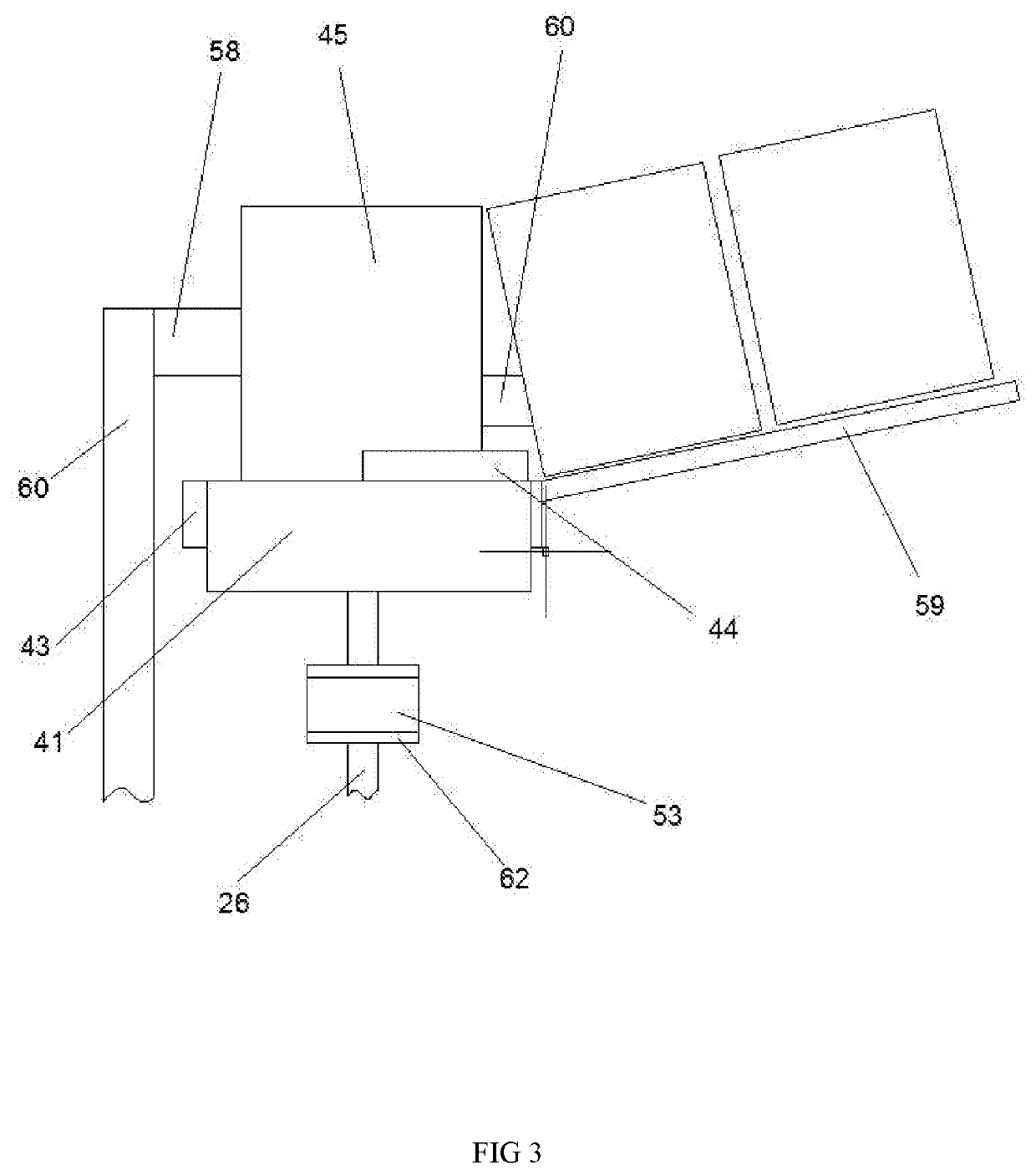 Industrial perfume quantitative filling machine in factory