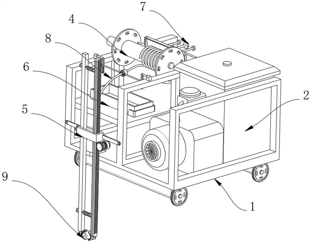 Water conservancy pipeline desilting device