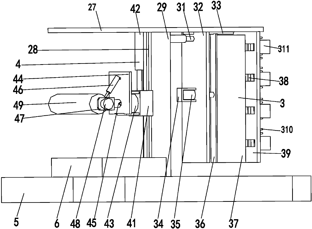 Architectural ornament equipment capable of automatically polishing and whitewashing arc-shaped wall space