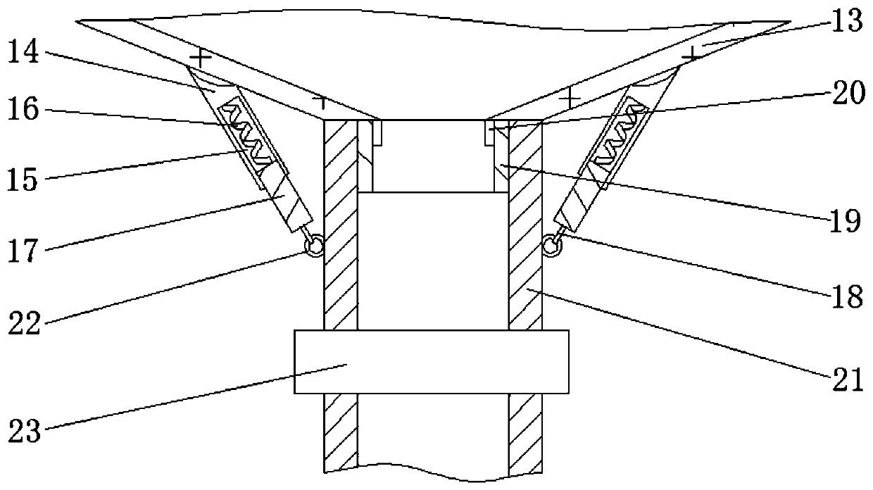 A medicine granule bottling device for batch bottling for pharmaceutical production