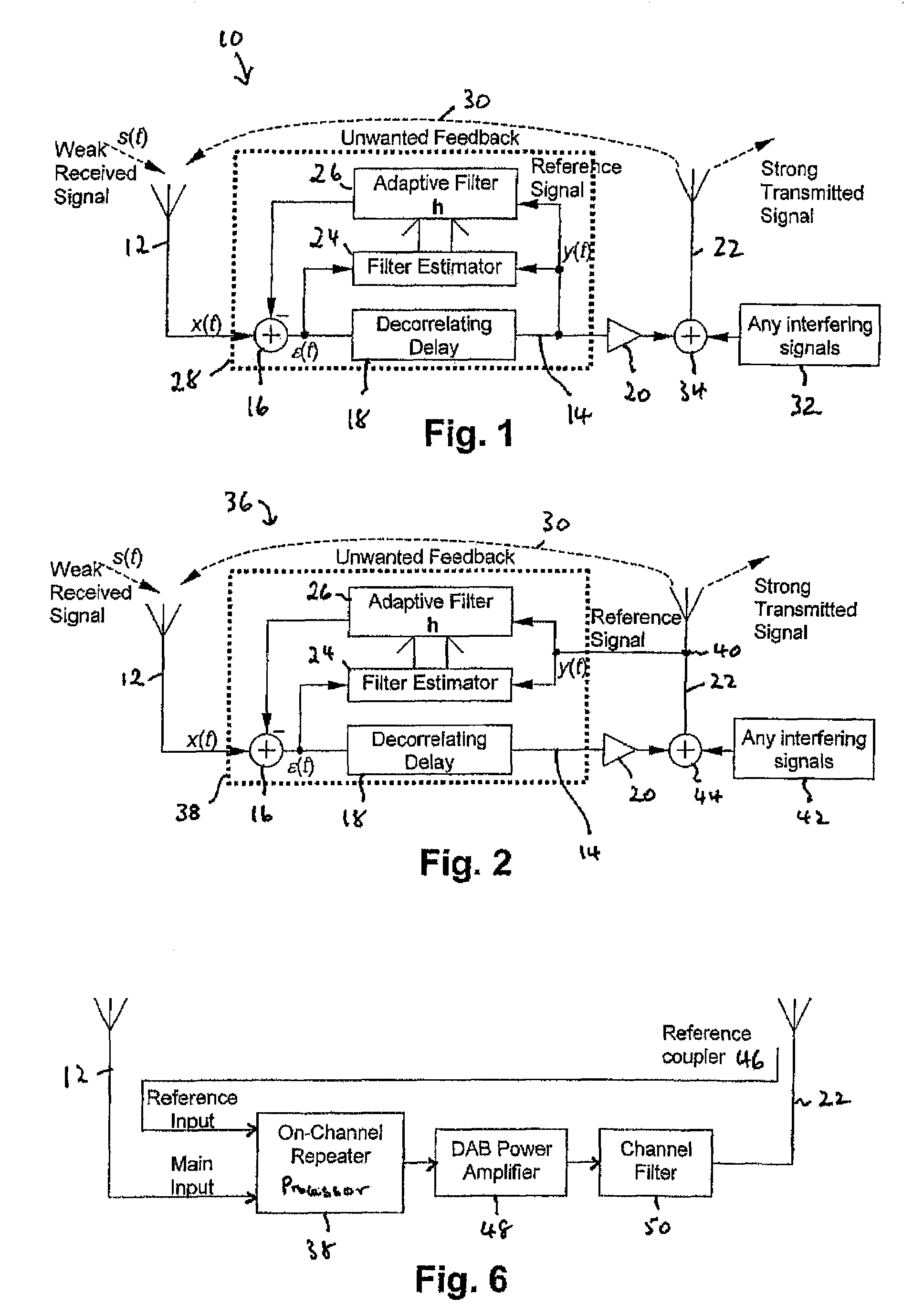 On-channel repeater