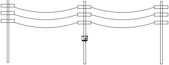 High-voltage line temperature automatic monitoring apparatus