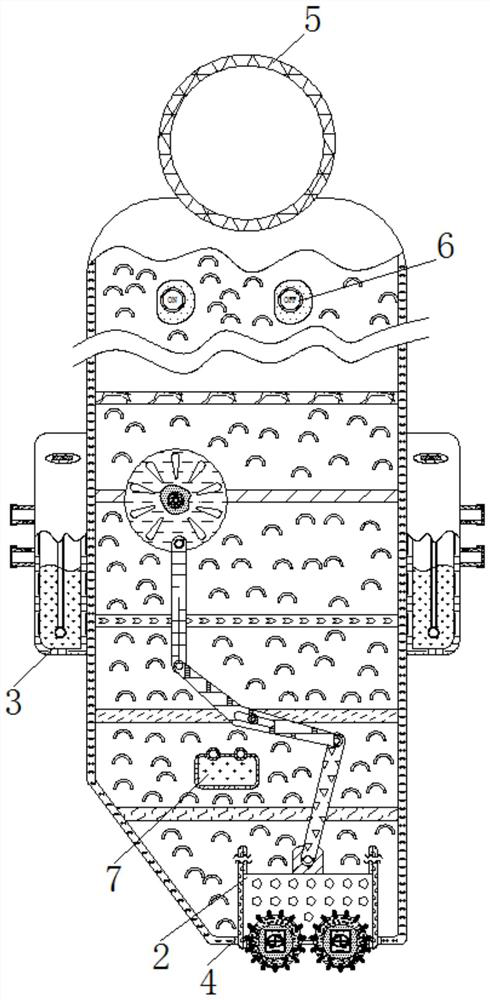 Cleaning and dust removing protection device for carved surface of wooden furniture