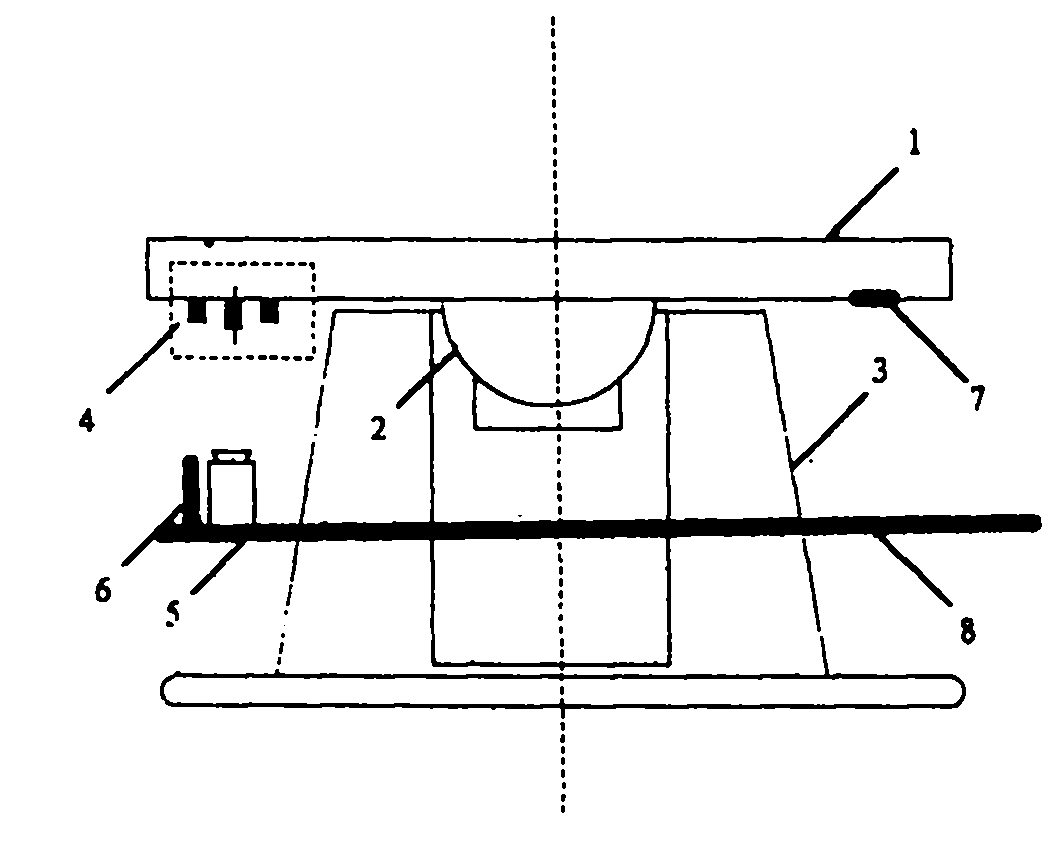 High-precision method for measuring attitude angle of triaxial air bearing table and measurement device thereof