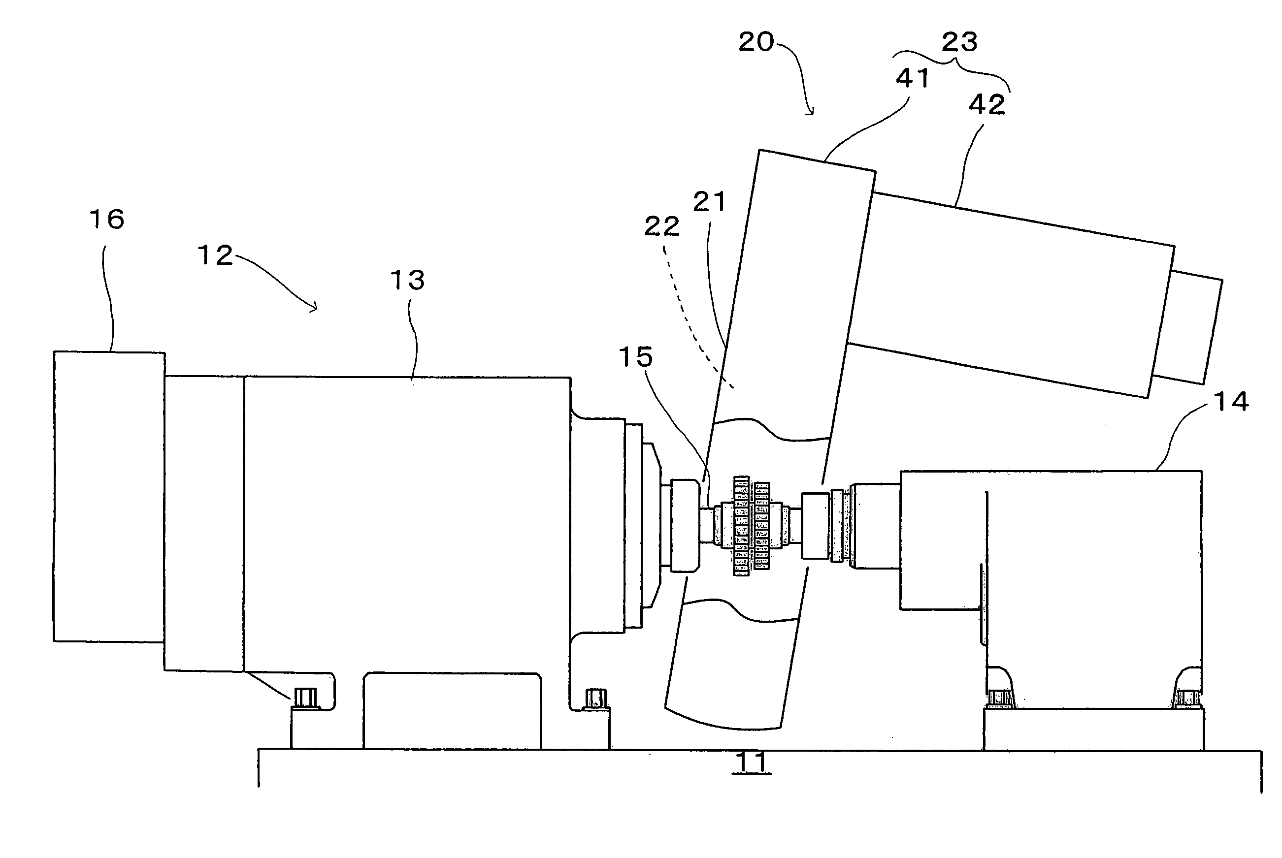 Finishing wheel holding mechanism for gear finishing apparatus