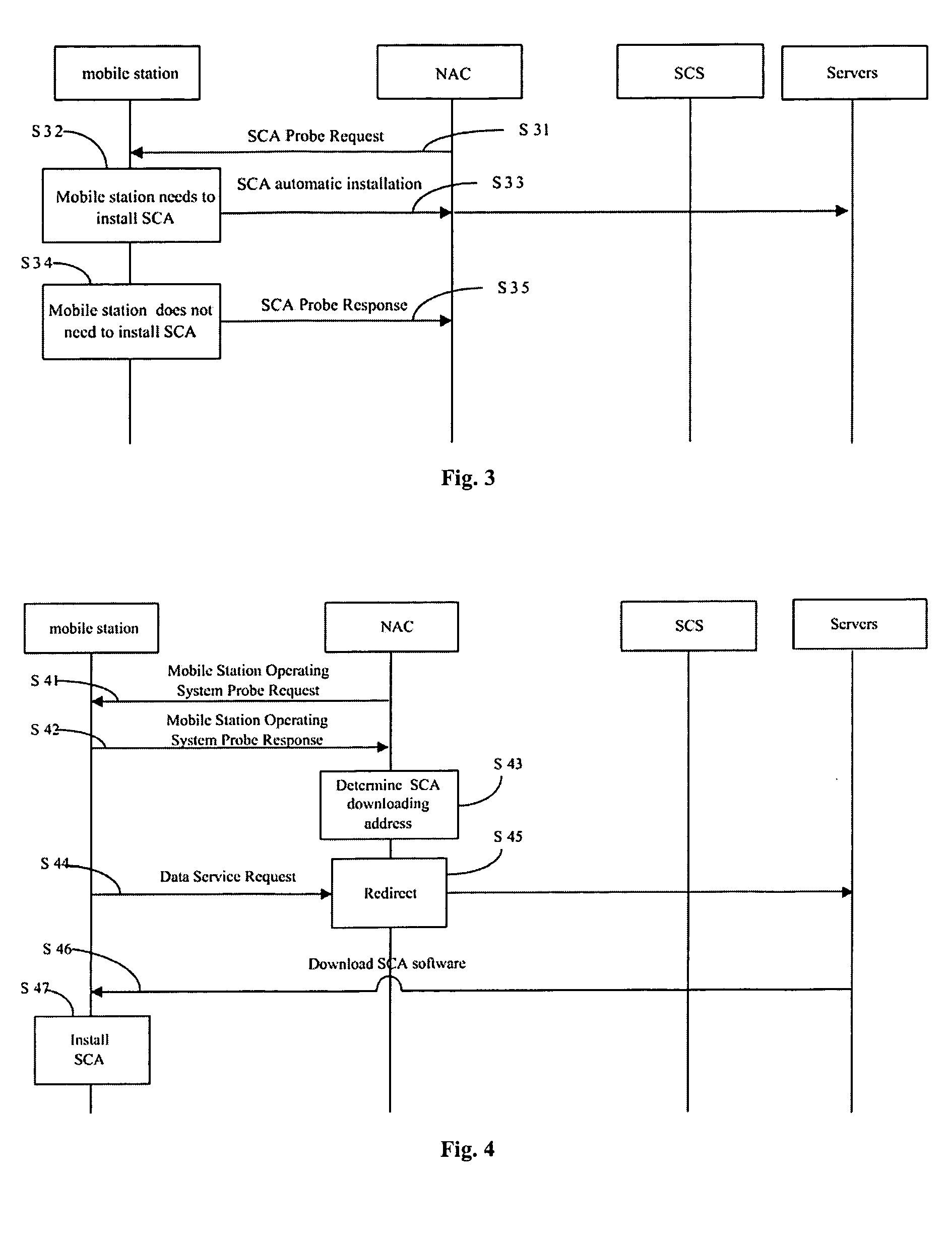 Method for implementing security update of mobile station and a correlative reacting system