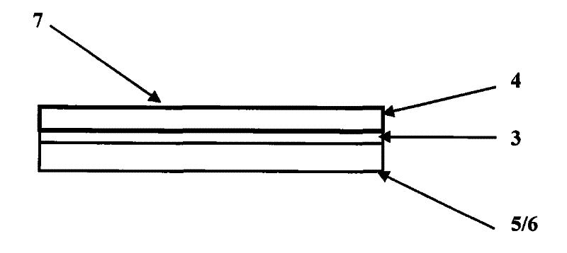 Complex optical film series and method for producing the same