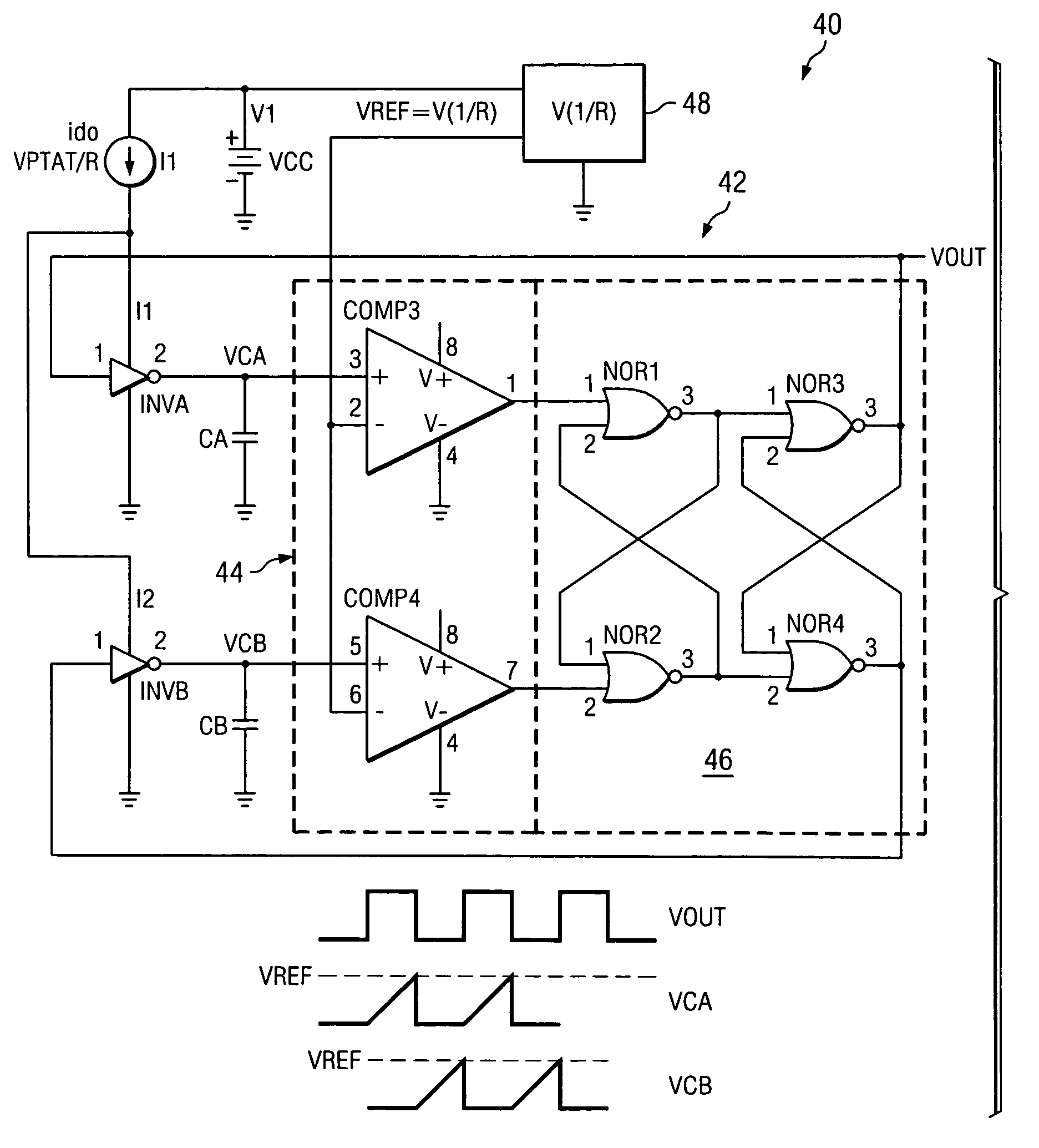 Process, supply, and temperature insensitive integrated time reference circuit