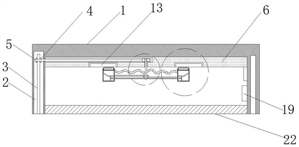 A household dining cabinet with the function of sterilizing and drying