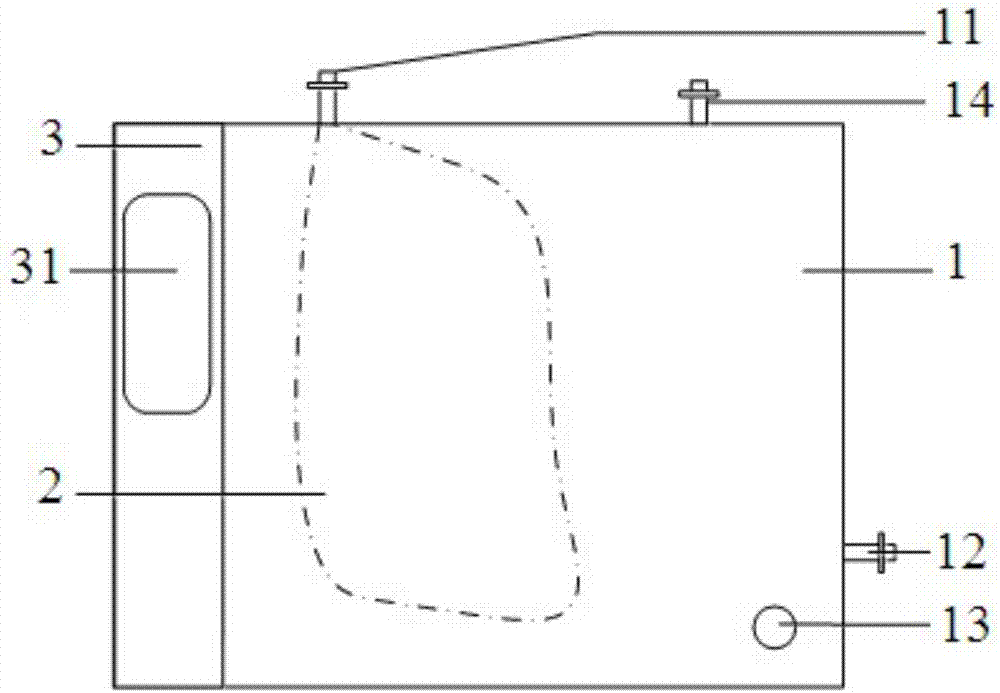 Constant-pressure environment simulating chamber