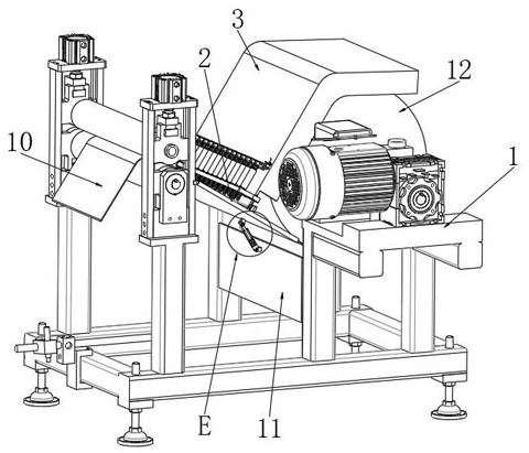 Cloth rolling device for the production of sweat-wicking blended fabrics