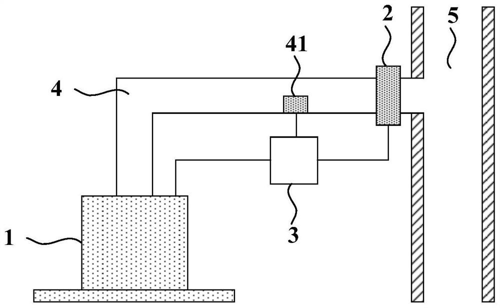 Range hood system and air pressure feedback control method and device thereof