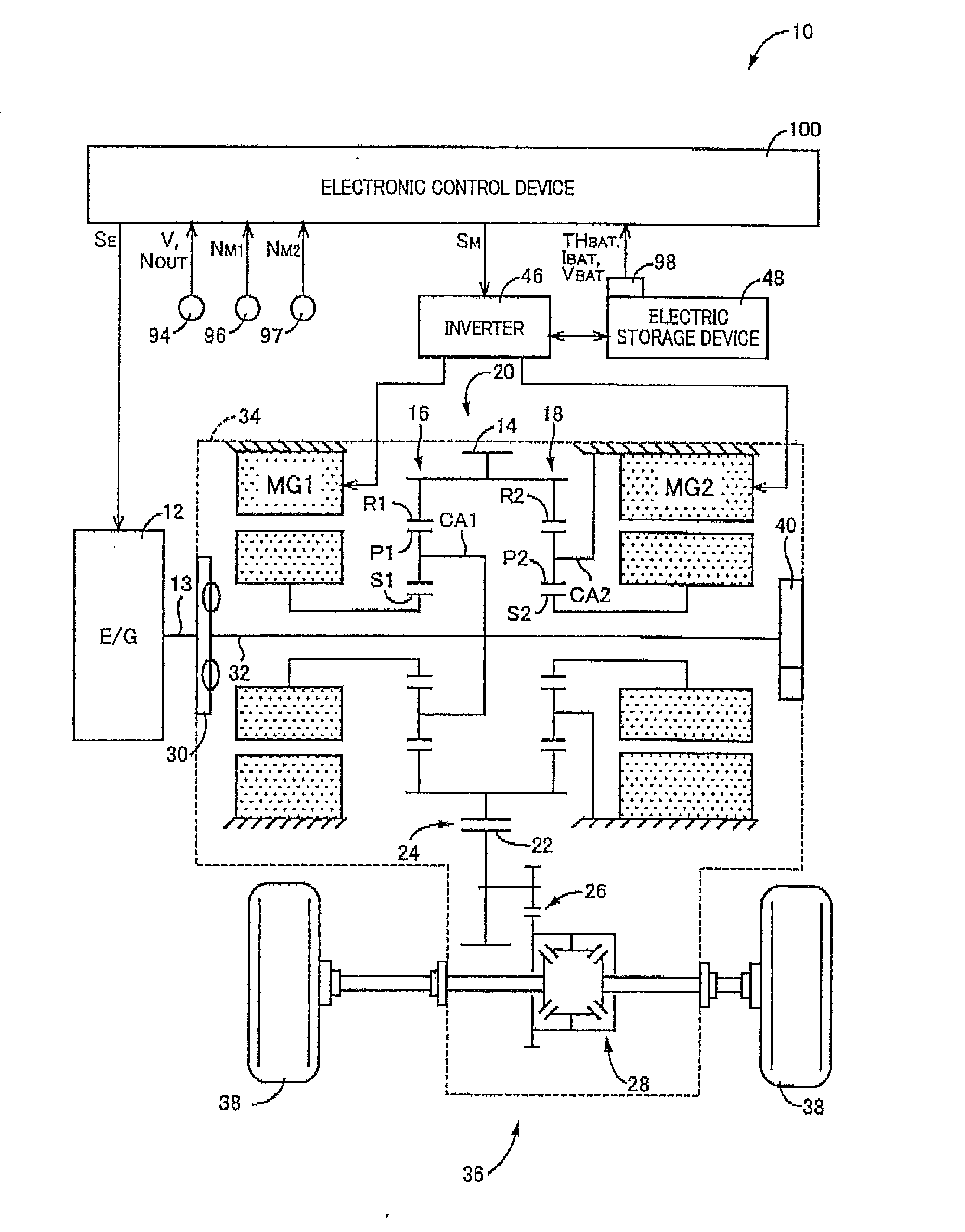 Control device of hybrid vehicle