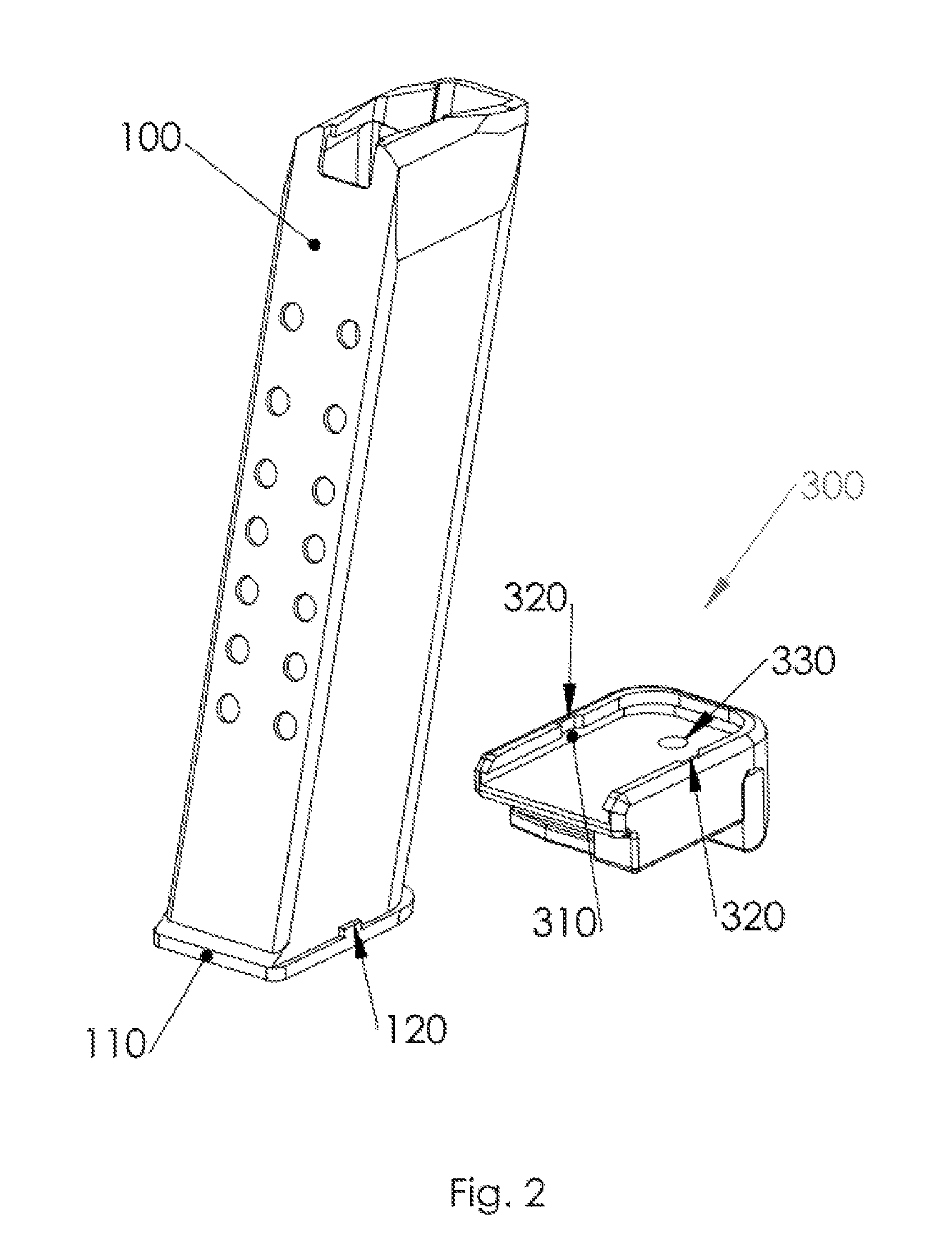 Dual magazine assembly