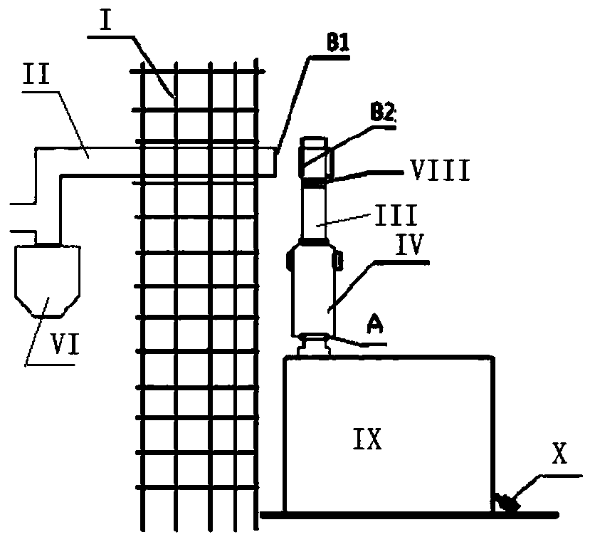 Disassembly and assembly method of oil and gas bushing connecting AC 500kv oil-immersed transformer and gis tubular busbar