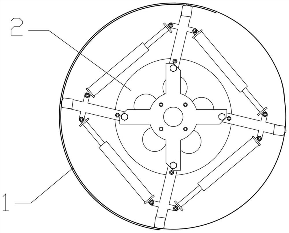 Annular saw blade mechanism and pipeline cleaning equipment