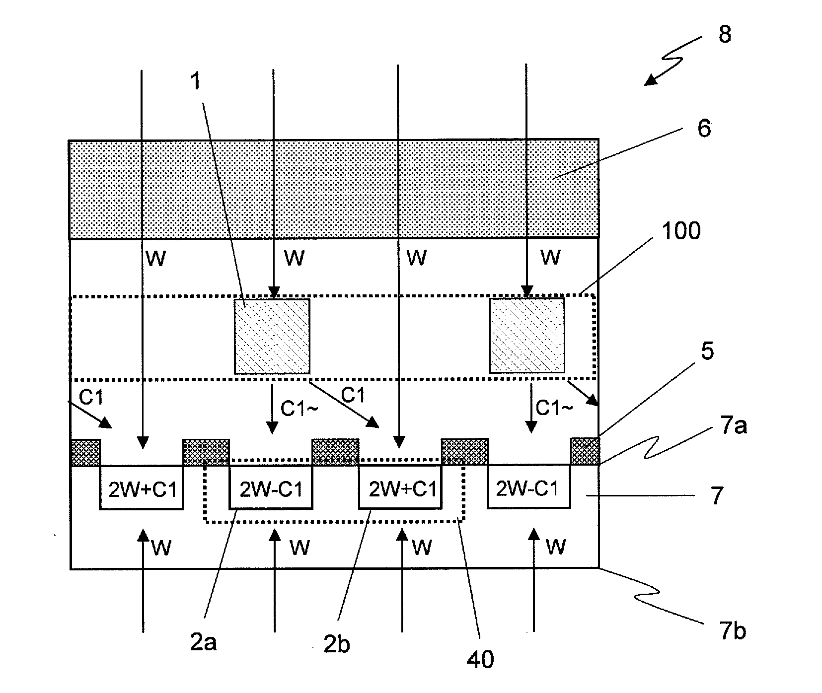 Image pickup device and solid-state image pickup element