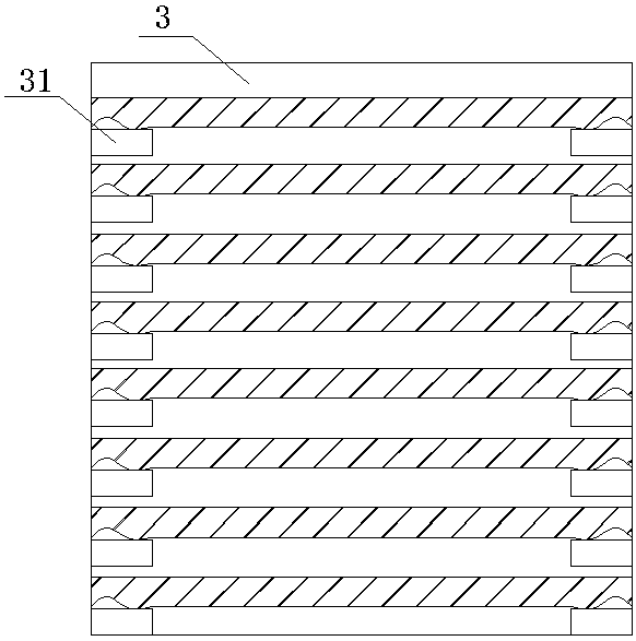 Lifting and transporting device of aluminum buckle plates