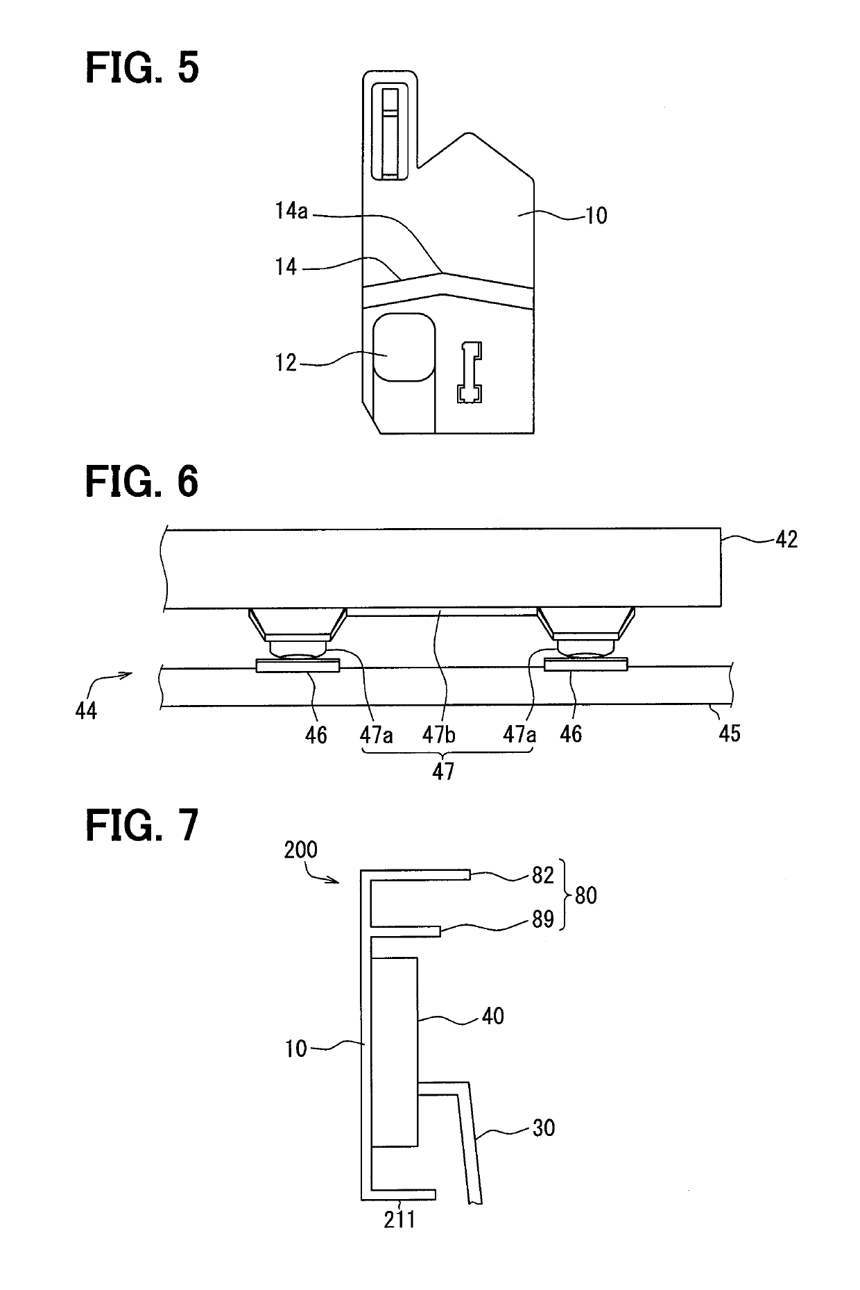 Liquid surface sensing device