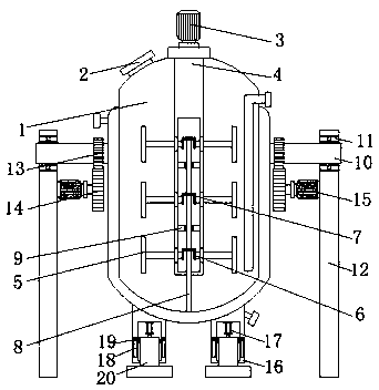 Microbial fermentation tank