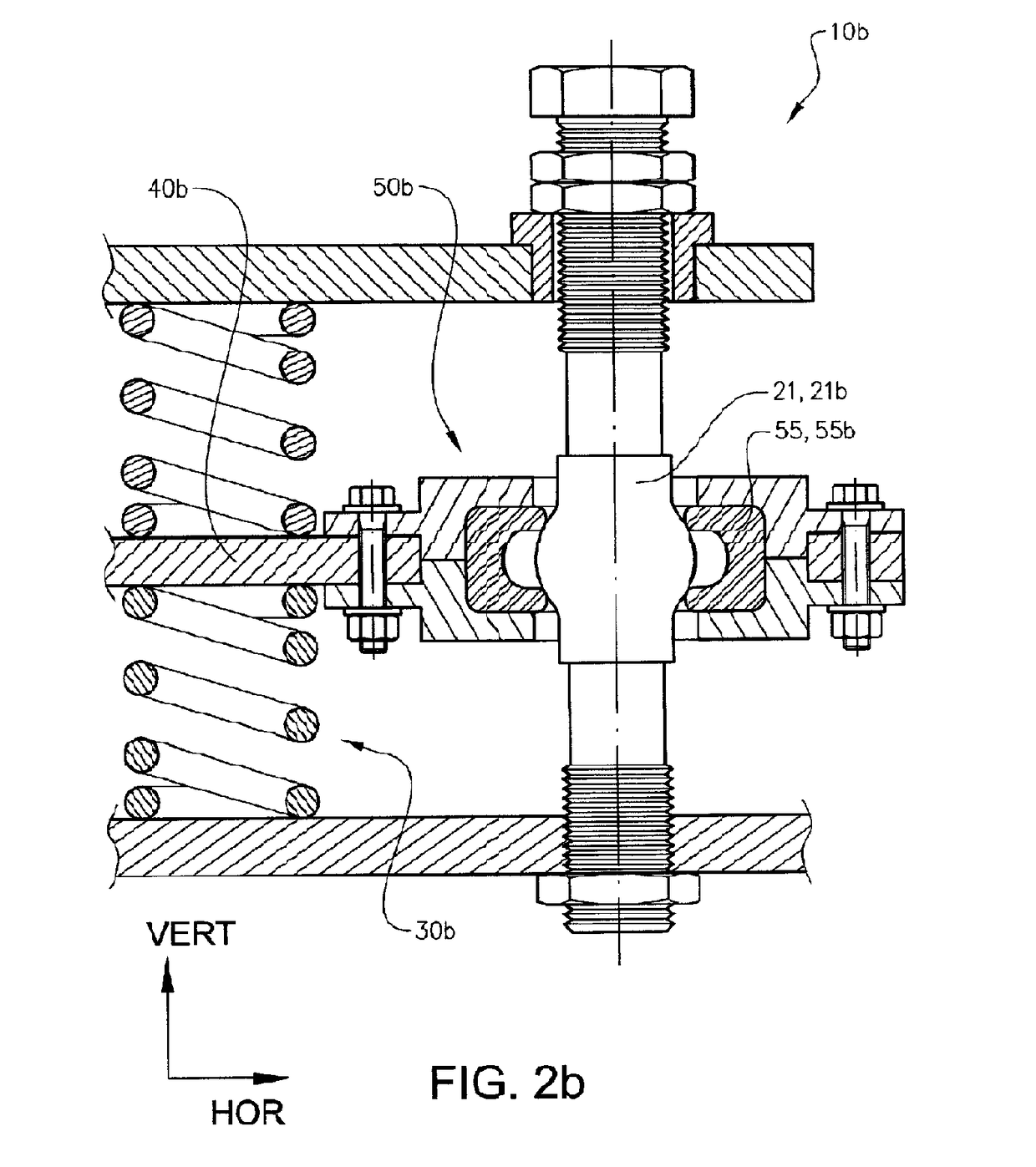 Shock absorbing arrangement configured to withstand impact shock