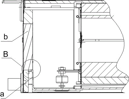 Self-water-diversion type water-containing plate and duct-type air conditioner