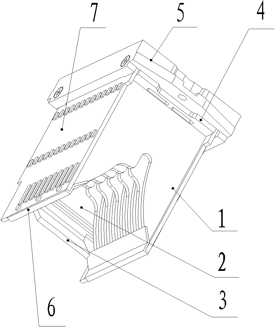 Arc extinguishing chamber for breaker