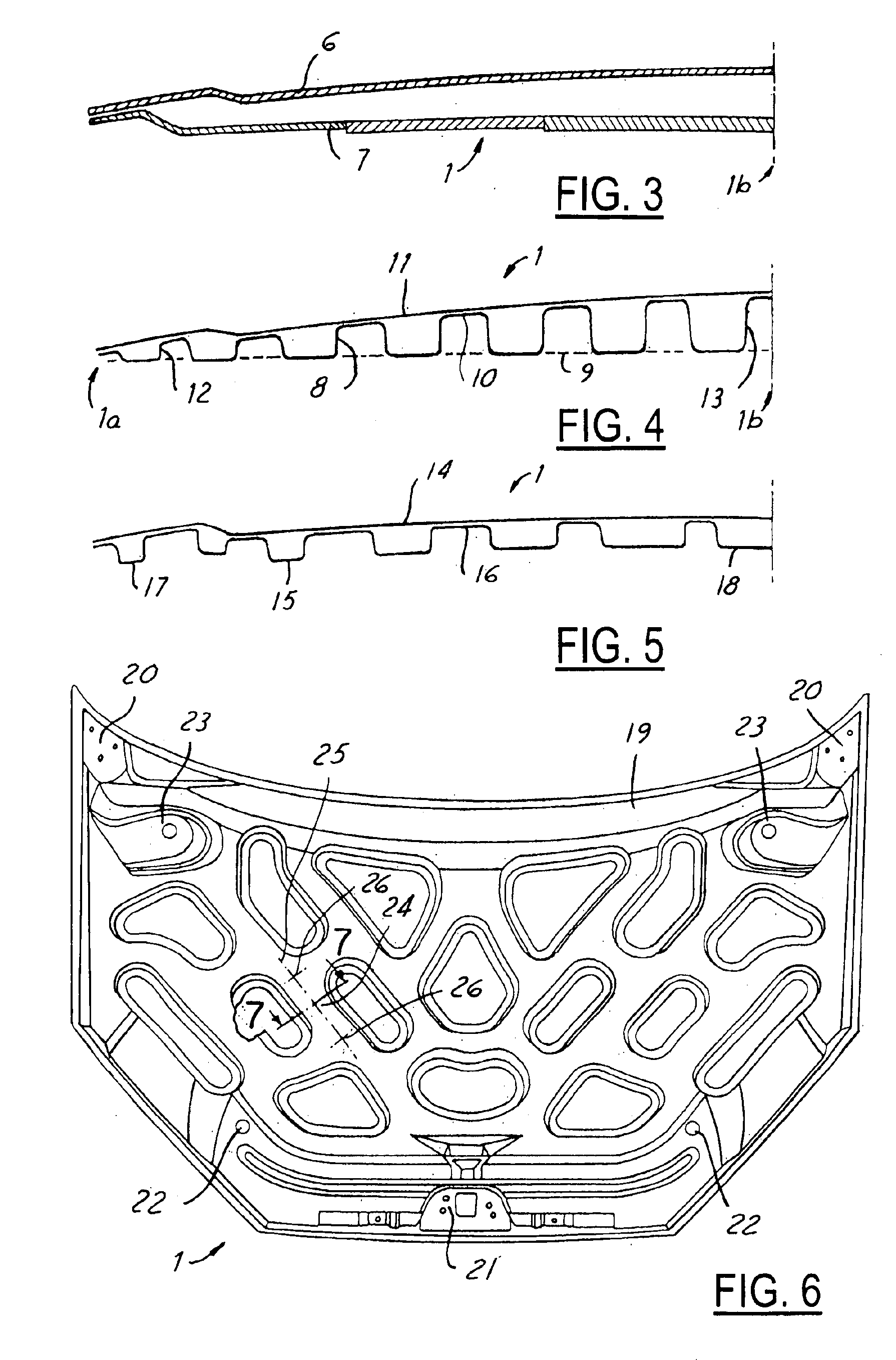 Engine hood for motor vehicles for the protection of pedestrians