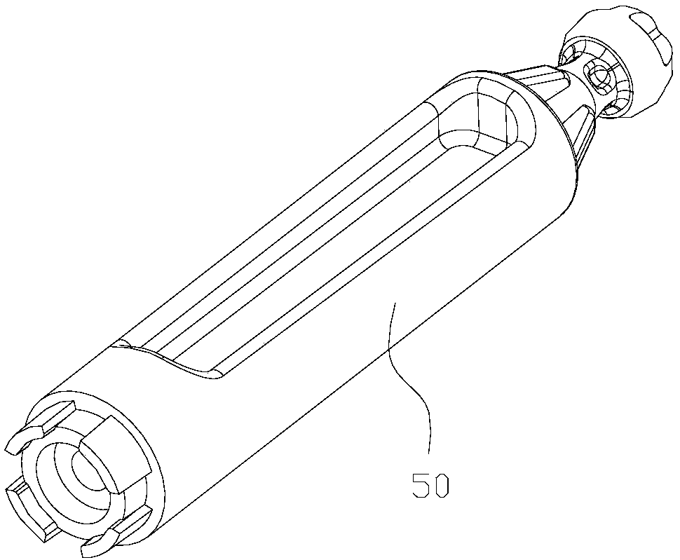 Distance light and short-distance light linked dimming mechanism