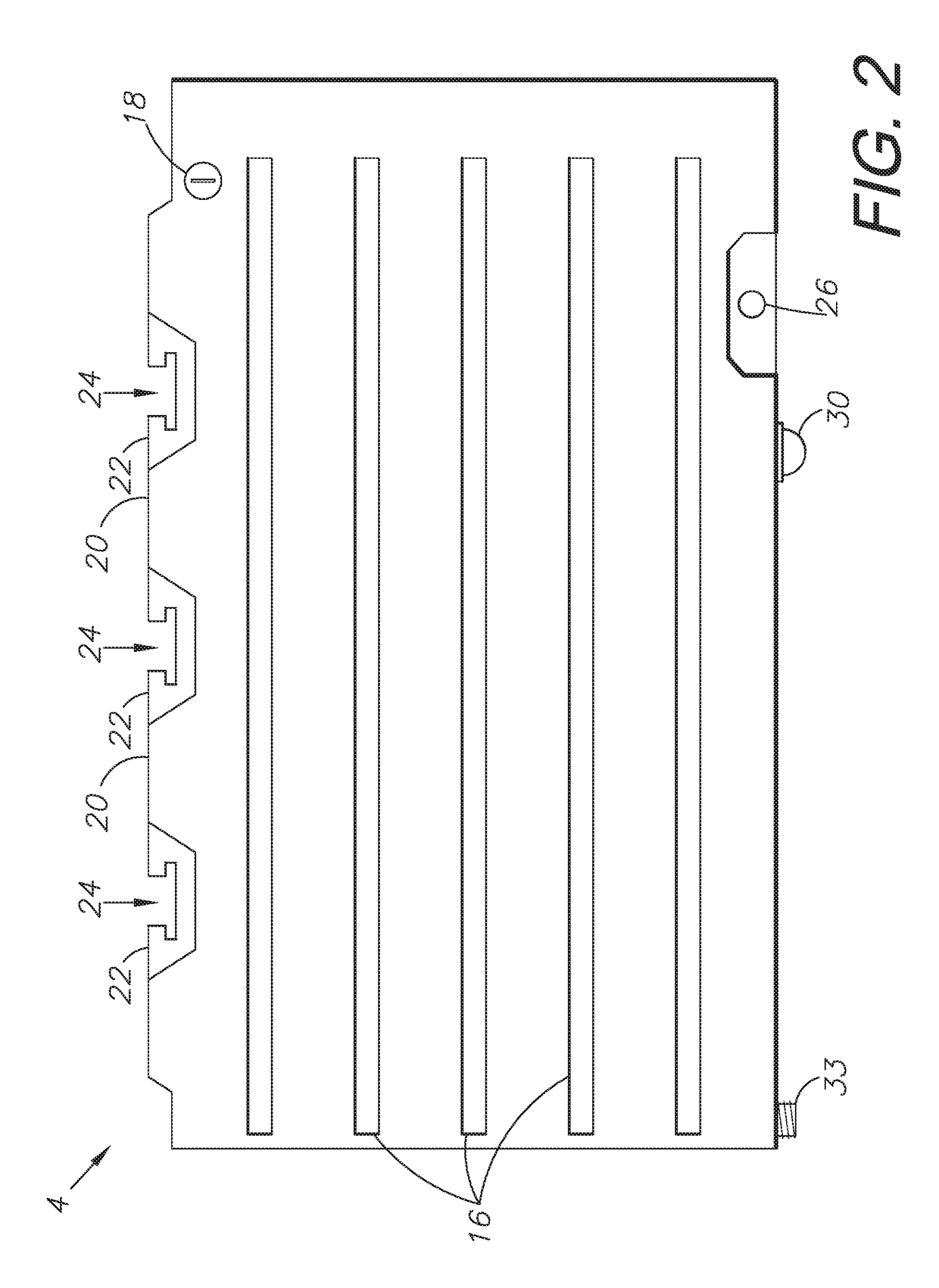 Modular heated surface system and method of installation