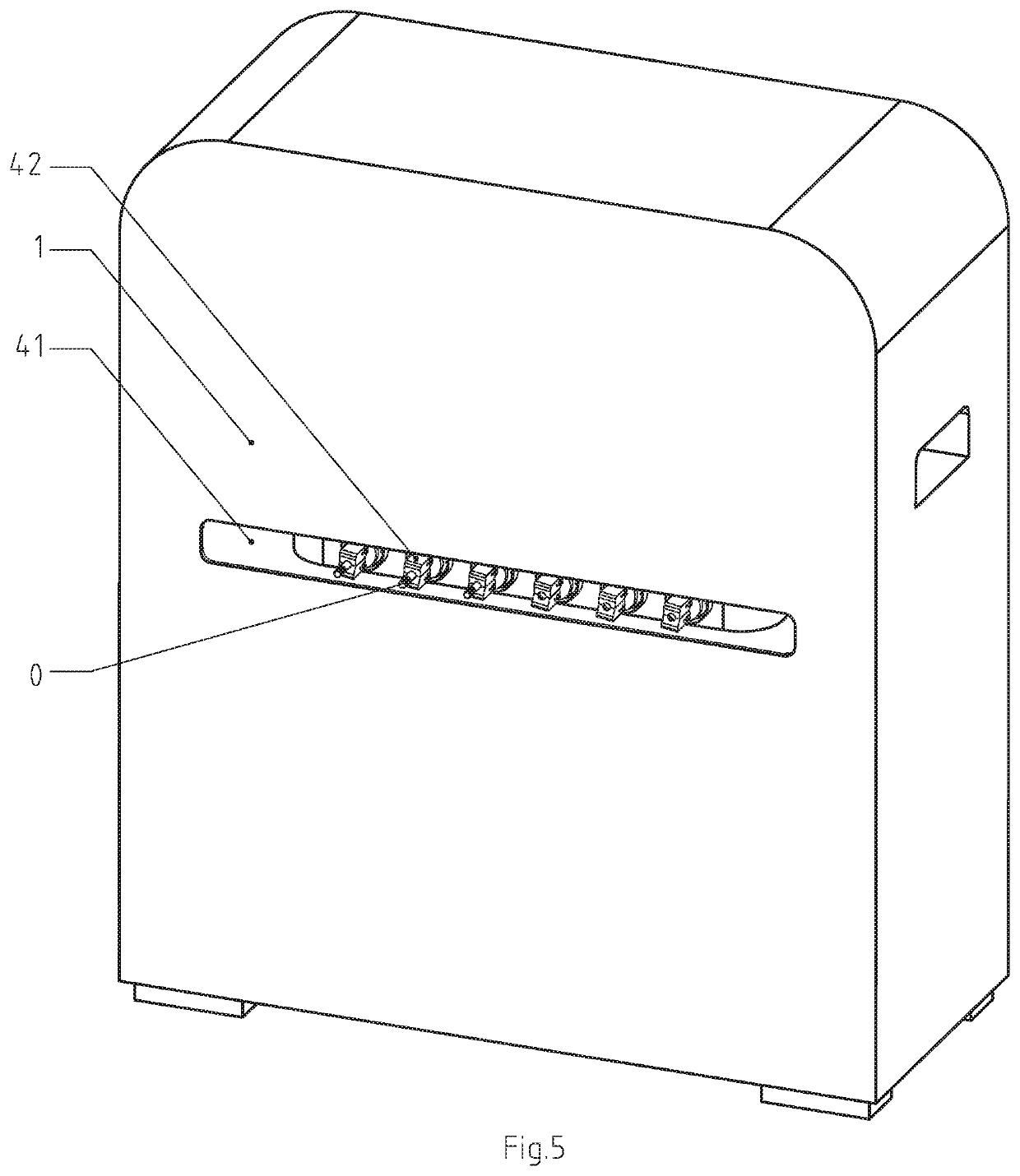 Bolt grease removal device