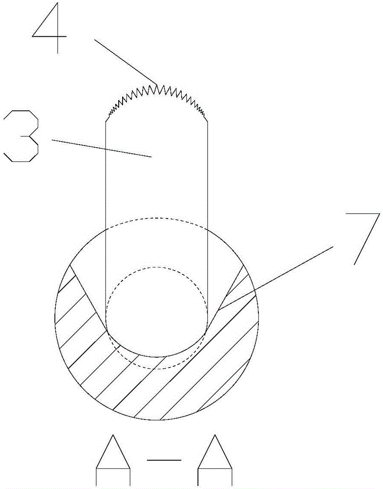 Minimally-invasive transection device for pediculus arcus vertebrae