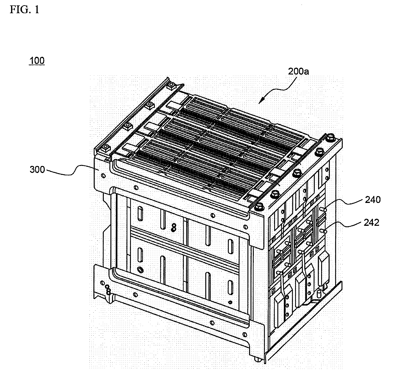 Power switching module for battery module assembly