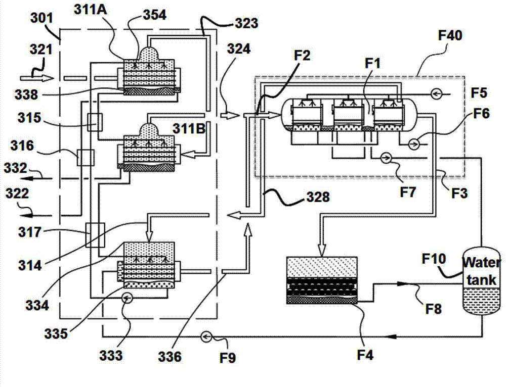 Apparatus and method for vapor driven absorption heat pumps and absorption heat transformer with applications