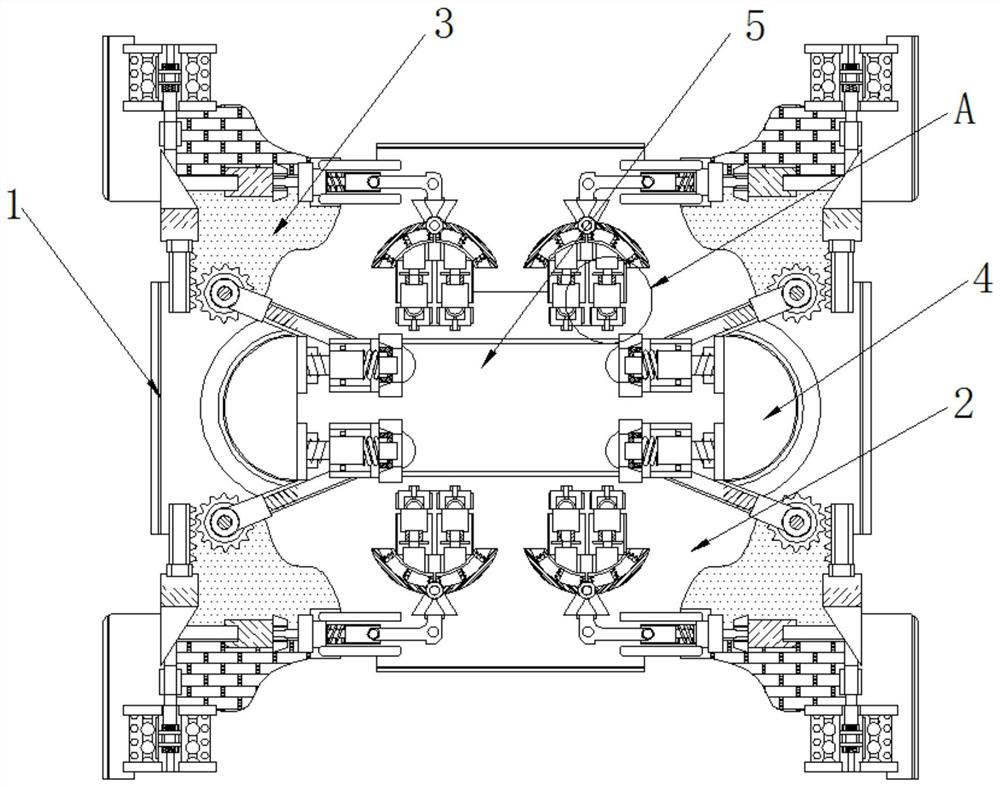 Automobile spare part coating device capable of automatically controlling coating quantity according to sizes of spare parts