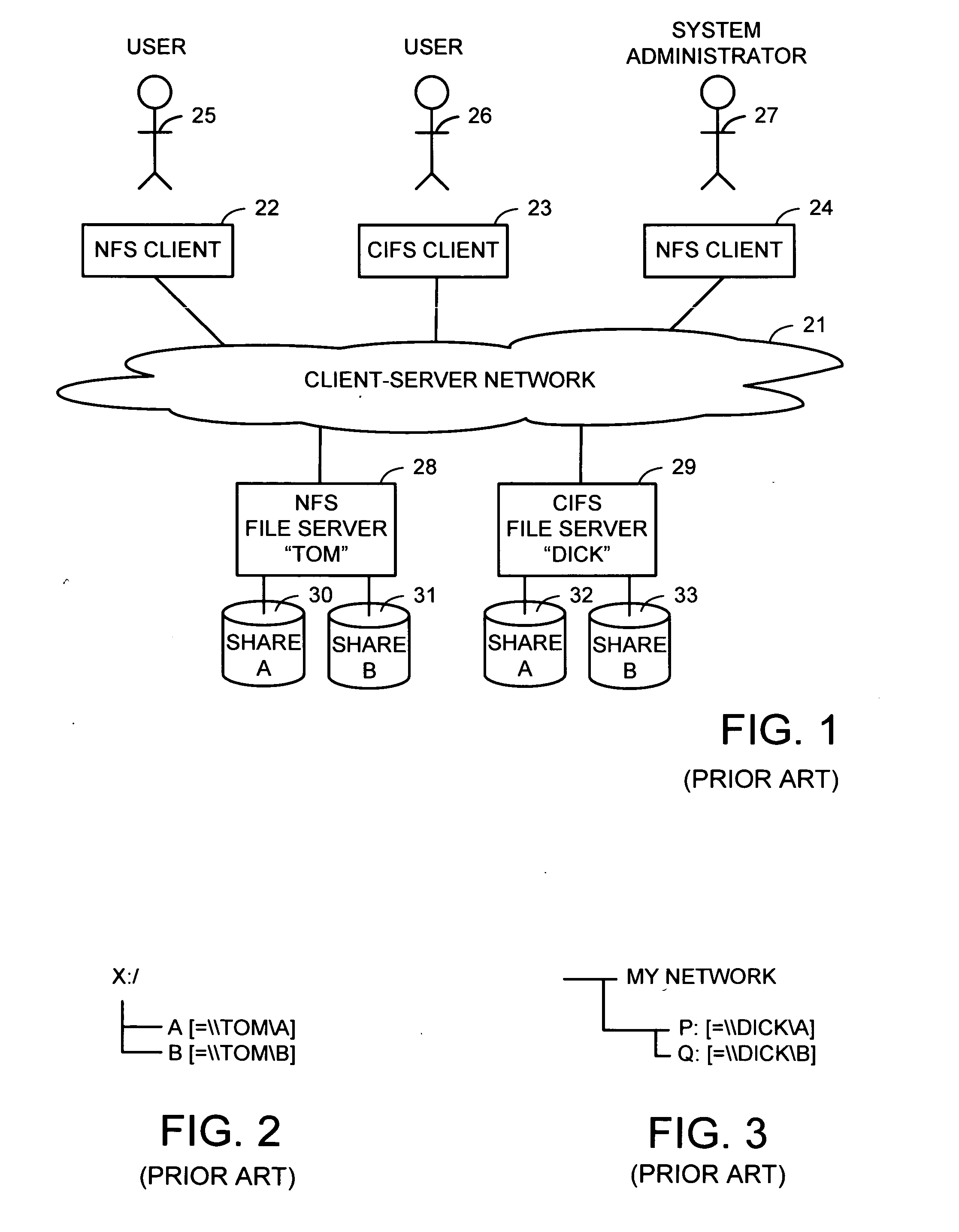 Intelligent network client for multi-protocol namespace redirection