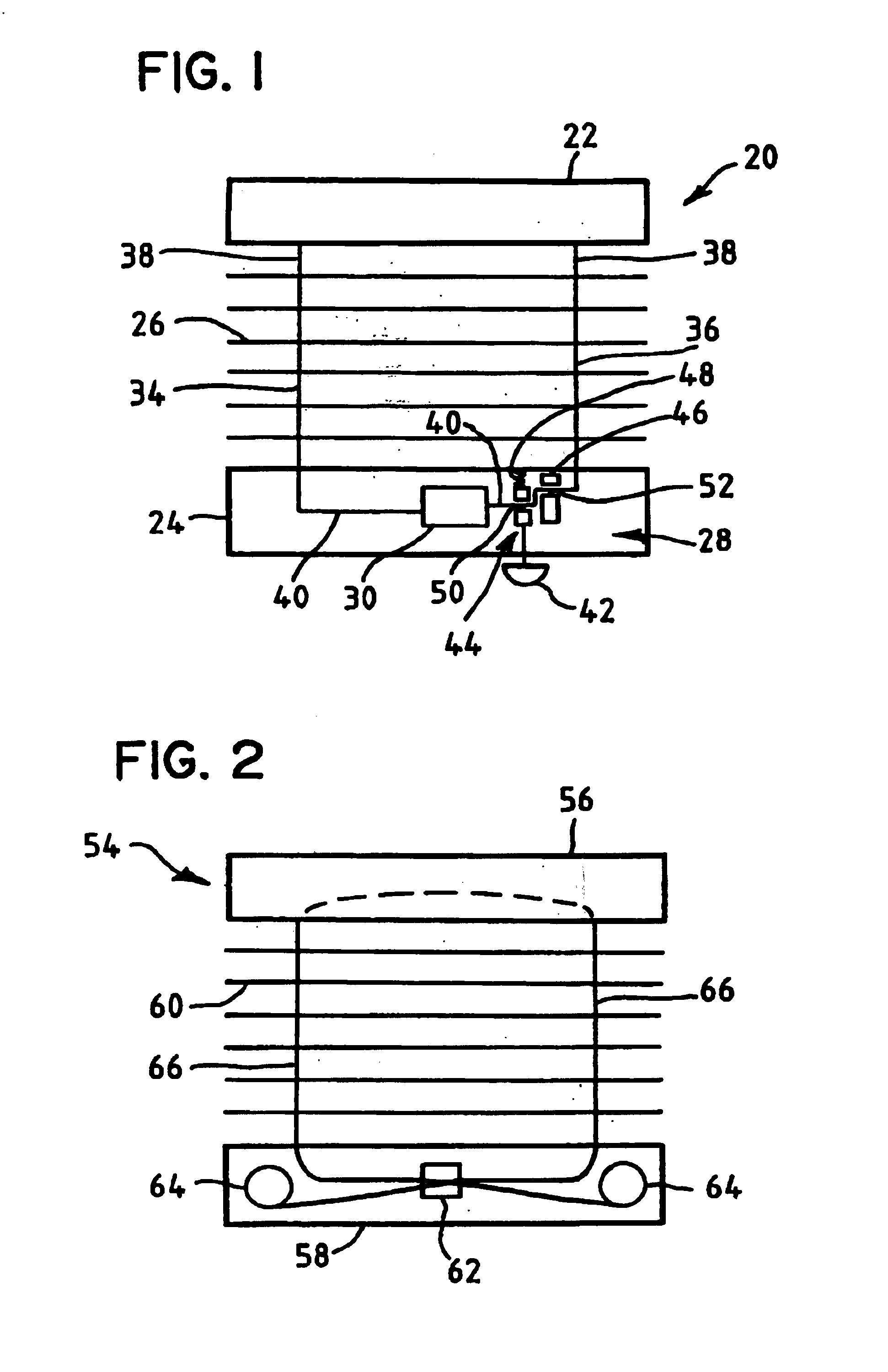 One way brake for a cordless blind