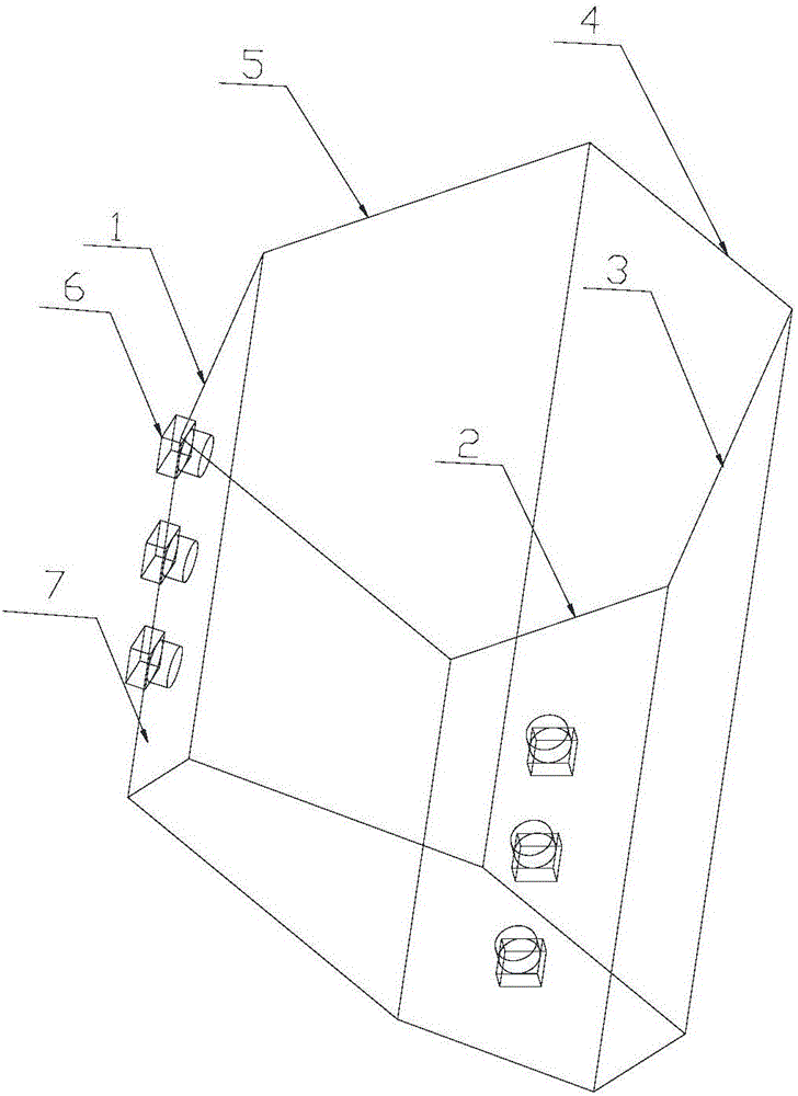 Method for determining heat-flow density in opening of solar cavity type heat absorber