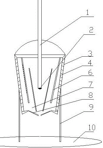 Efficient water getting device and method for efficient decontamination