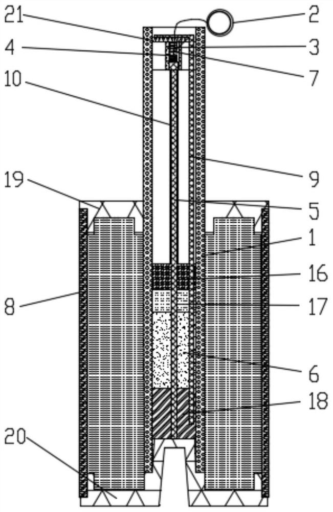 Fire extinguishing device with time delay function