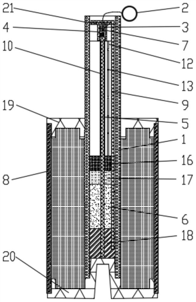 Fire extinguishing device with time delay function