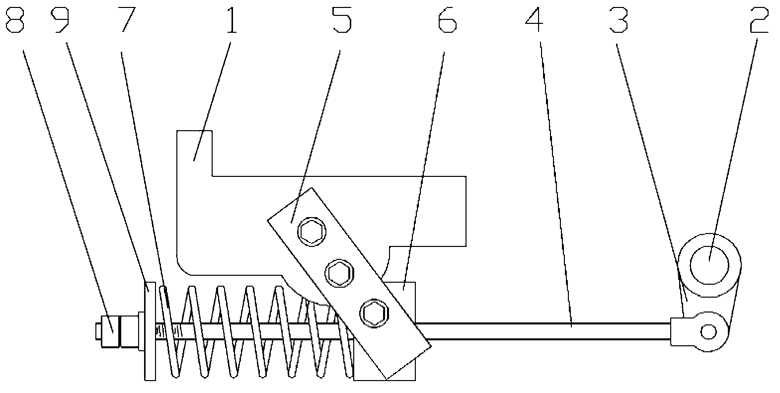 Wrap loosening device for air jet loom